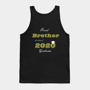 Proud Brother of a Class of 2020 Graduate Tank Top